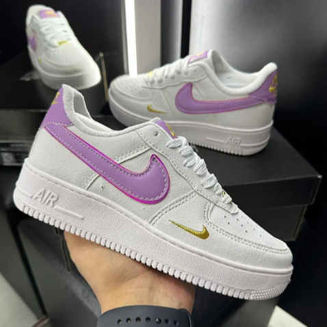 Air Force Branco com Lilás