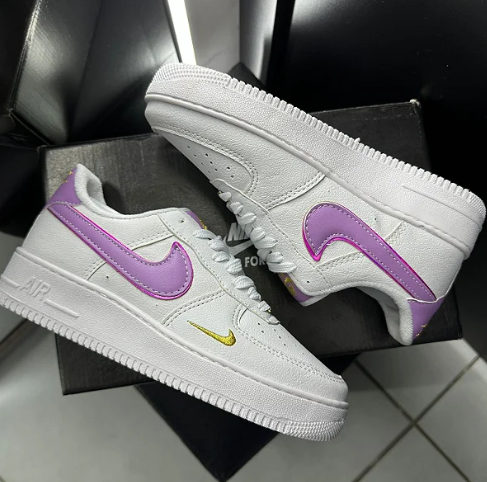 Air Force Branco com Lilás