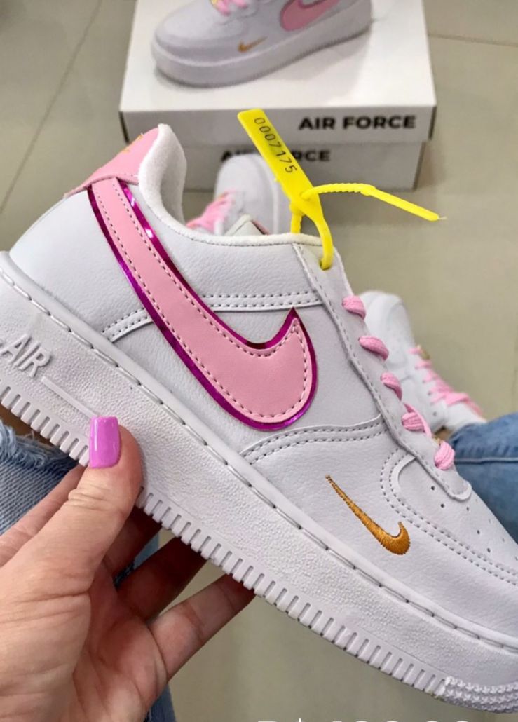 Air Force Branco com Rosa